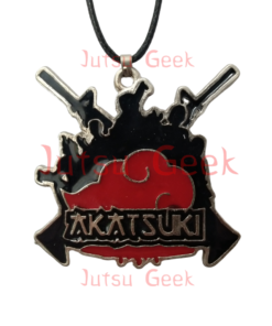 Colar Akatsuki Itachi Símbolo Nuvem Vermelha Naruto : .com